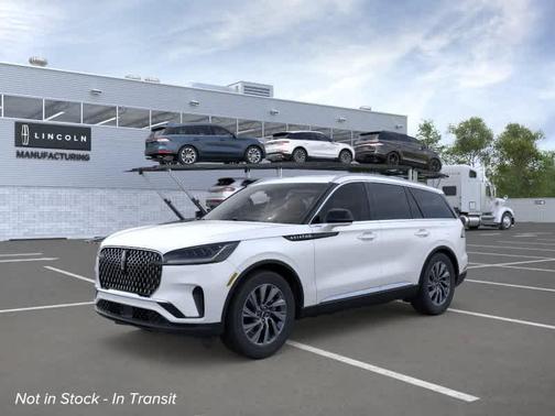 PRISTINE WHITE MET 3C 2026 Lincoln Aviator Premiere