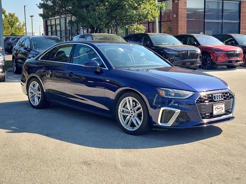 Navarra Blue Metallic 2024 Audi A4 45 S line Premium Plus