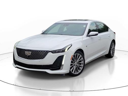 Summit White 2022 Cadillac CT5 Premium Luxury