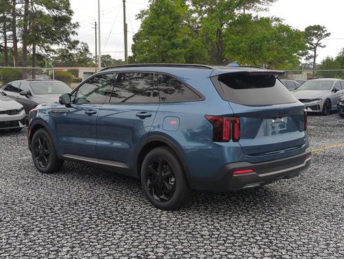 Mineral Blue 2026 Kia Sorento Hybrid SX Prestige