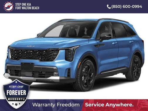 Mineral Blue 2026 Kia Sorento Hybrid SX Prestige