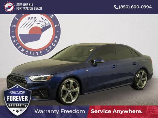 Navarra Blue Metallic 2021 Audi A4 45 S line Premium Plus