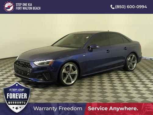 Navarra Blue Metallic 2021 Audi A4 45 S line Premium Plus
