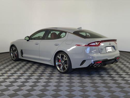 Ceramic Silver 2019 Kia Stinger GT2