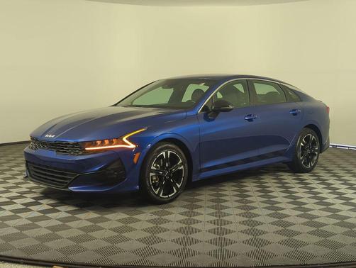 Sapphire Blue 2022 Kia K5 GT-Line