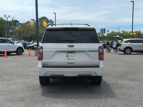 White Platinum Metallic Tri-Coat 2019 Ford Expedition Platinum
