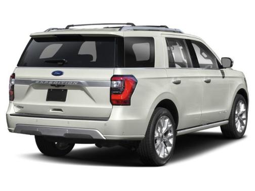 White Platinum Metallic Tri-Coat 2019 Ford Expedition Platinum