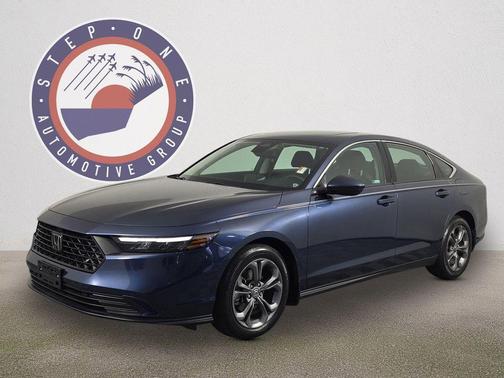 Canyon River Blue Metallic 2024 Honda Accord EX