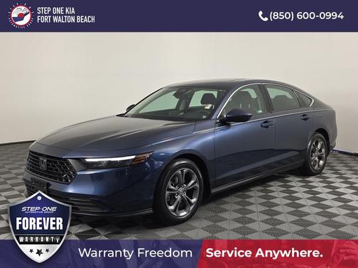 Canyon River Blue Metallic 2024 Honda Accord EX