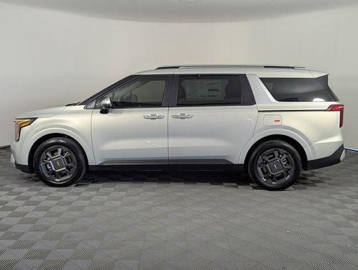 Ivory Silver 2026 Kia Carnival Hybrid EX