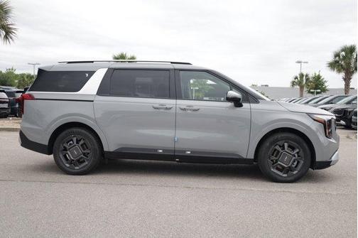 Ceramic Silver 2026 Kia Carnival Hybrid EX