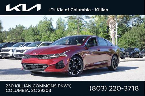 Passion Red 2021 Kia K5 GT-Line
