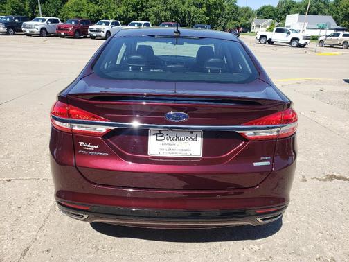 Maroon 2017 Ford Fusion SE