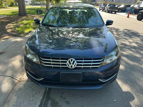 Blue 2013 Volkswagen Passat 2.0 TDI SE w/ Sunroof