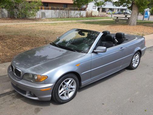 Gray 2004 BMW 325 Ci