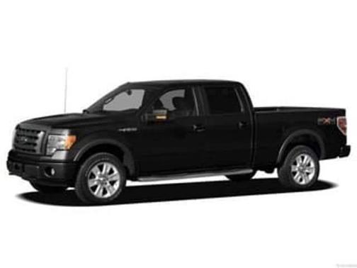 Black 2012 Ford F-150 Platinum