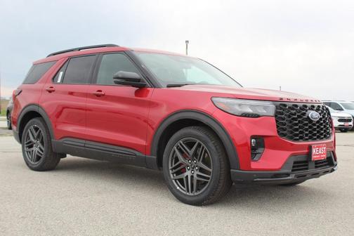 Rapid Red Metallic Tinted Clearcoat 2026 Ford Explorer ST