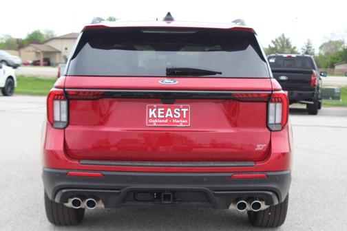 Rapid Red Metallic Tinted Clearcoat 2026 Ford Explorer ST
