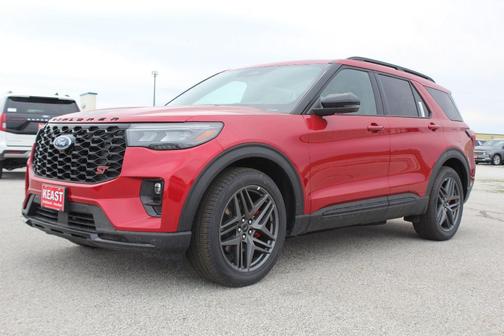 Rapid Red Metallic Tinted Clearcoat 2026 Ford Explorer ST