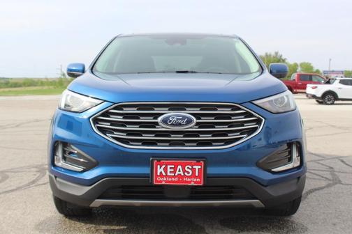 Atlas Blue Metallic 2022 Ford Edge SEL