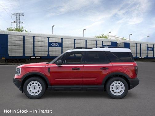 Ruby Red Metallic Tinted Clearcoat 2026 Ford Bronco Sport Heritage