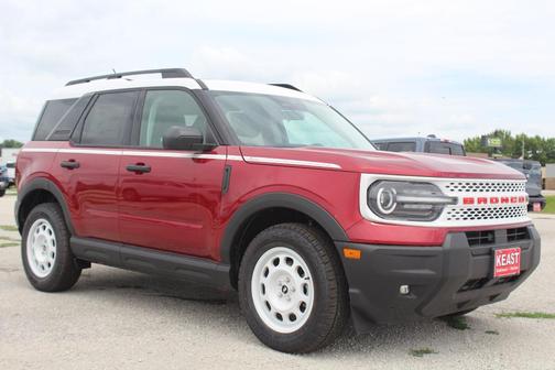 Ruby Red Metallic Tinted Clearcoat 2026 Ford Bronco Sport Heritage