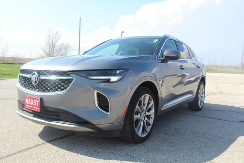 Satin Steel Metallic 2022 Buick Envision Avenir