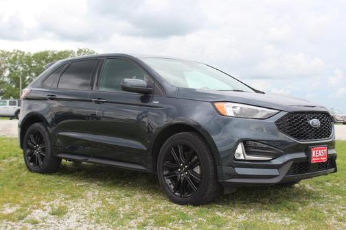 Stone Blue Metallic 2024 Ford Edge ST-Line