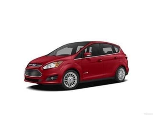 Red 2013 Ford C-Max Hybrid SEL