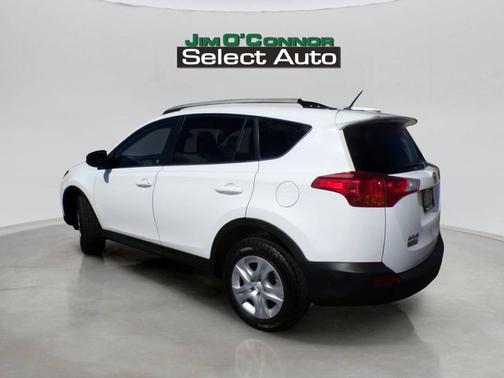 Super White 2015 Toyota RAV4 LE