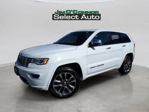 Bright White Clearcoat 2018 Jeep Grand Cherokee Overland