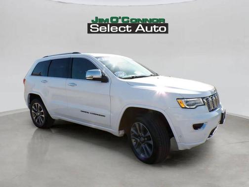 Bright White Clearcoat 2018 Jeep Grand Cherokee Overland