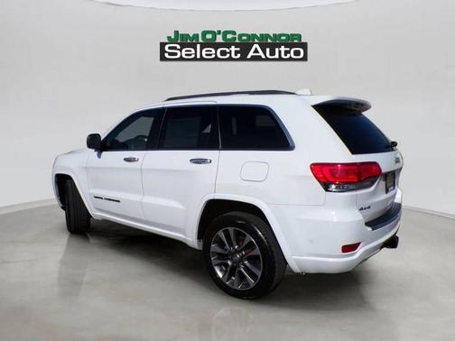 Bright White Clearcoat 2018 Jeep Grand Cherokee Overland