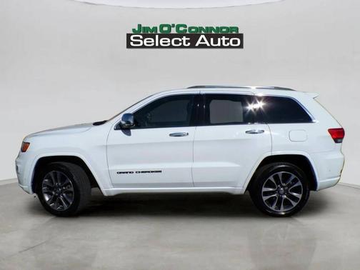 Bright White Clearcoat 2018 Jeep Grand Cherokee Overland