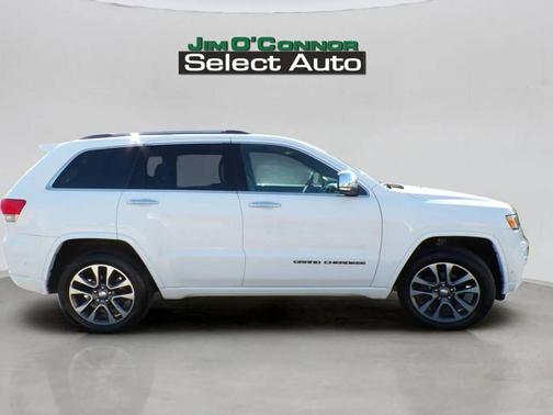 Bright White Clearcoat 2018 Jeep Grand Cherokee Overland