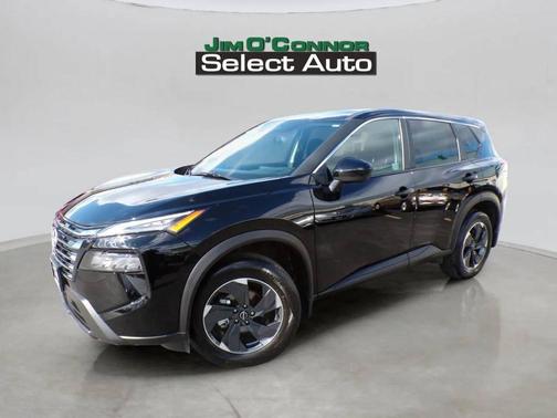 Super Black 2025 Nissan Rogue SV