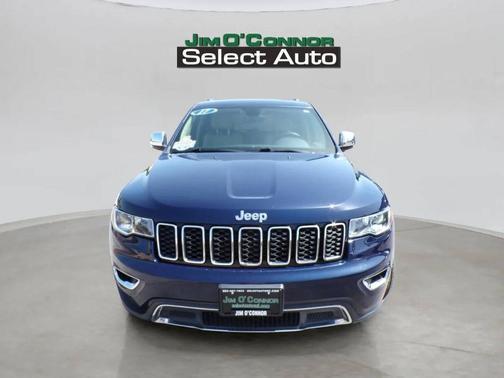 True Blue Pearlcoat 2017 Jeep Grand Cherokee Limited