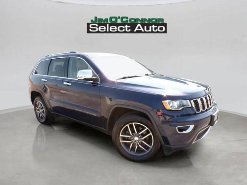 True Blue Pearlcoat 2017 Jeep Grand Cherokee Limited