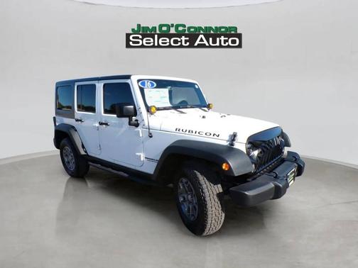Bright White Clearcoat 2016 Jeep Wrangler Unlimited Rubicon