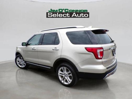 White Gold Metallic 2017 Ford Explorer Limited