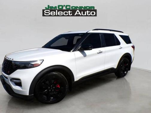 Star White Metallic Tri-Coat 2020 Ford Explorer ST