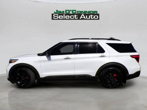 Star White Metallic Tri-Coat 2020 Ford Explorer ST