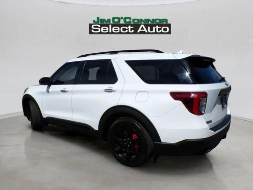 Star White Metallic Tri-Coat 2020 Ford Explorer ST
