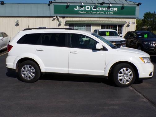 Vice White 2019 Dodge Journey SE