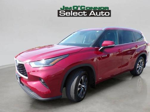 Ruby Flare Pearl 2021 Toyota Highlander Hybrid XLE