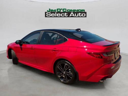 Midnight Black Metallic 2025 Toyota Camry XSE