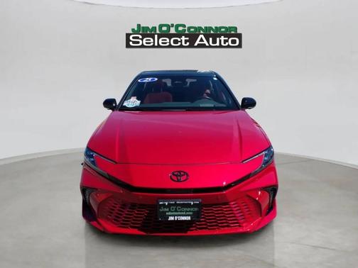 Midnight Black Metallic 2025 Toyota Camry XSE