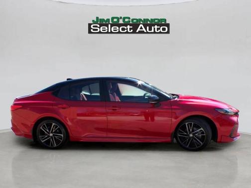 Midnight Black Metallic 2025 Toyota Camry XSE Sedan