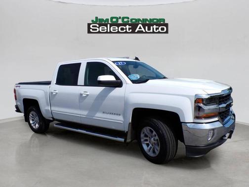 WHITE 2017 Chevrolet Silverado 1500 1LT