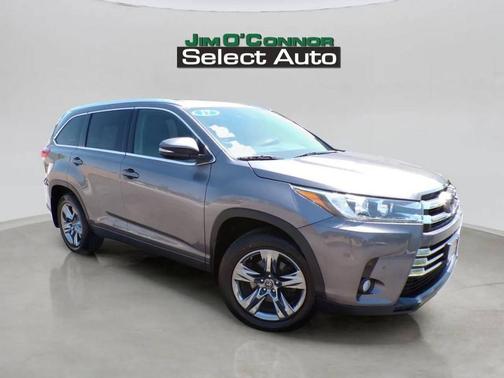 GREY 2017 Toyota Highlander Limited